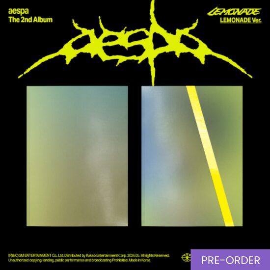 {PRE-ORDER} aespa - The 2nd Album [LEMONADE] (LEMONADE Ver.)